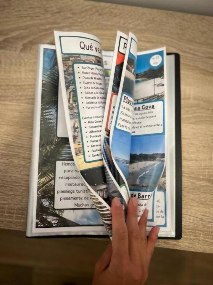 Apartamento Centrico Cerca De La Playa Bueu Kültér fotó